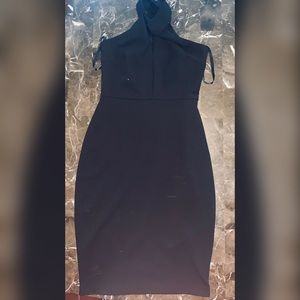 Black formal dress